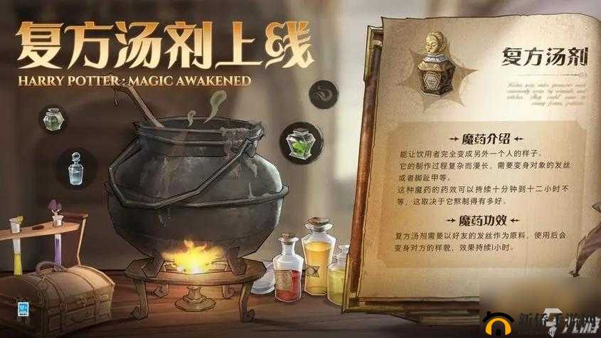 哈利波特魔法觉醒：全面揭秘魔药配方宝典