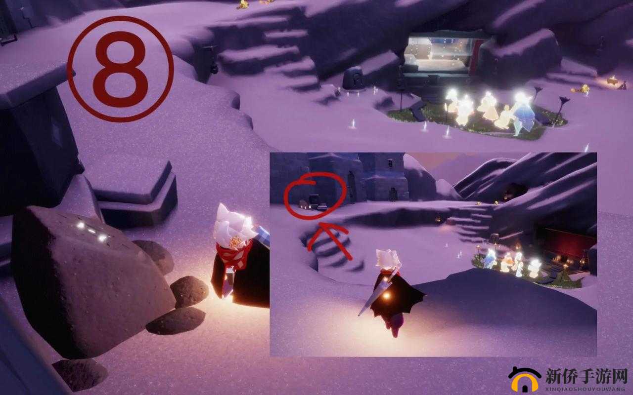 光遇探索之旅：解锁霞谷神秘第二区域的秘径