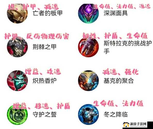 英雄联盟手游装备革新：全新属性解析指南