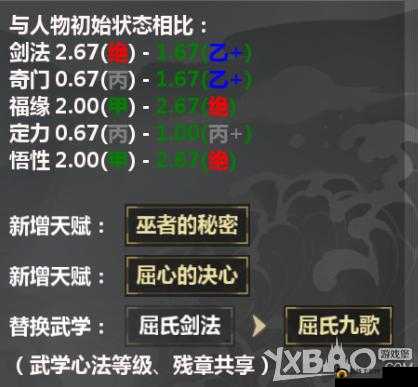 如何获取江湖 X 汉家江湖人物潜质？这里有详解