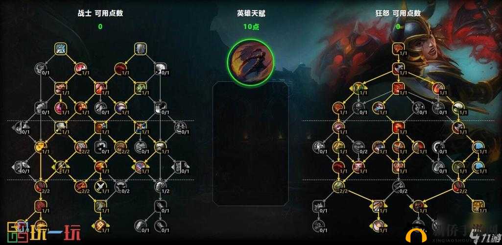 狂暴战天赋深度解析：魔兽世界怀旧服狂暴战士天赋加点推荐指南