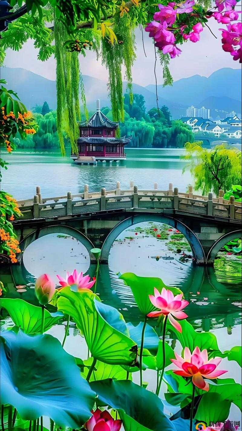 亭亭玉立国色天香四月天：最美人间风光