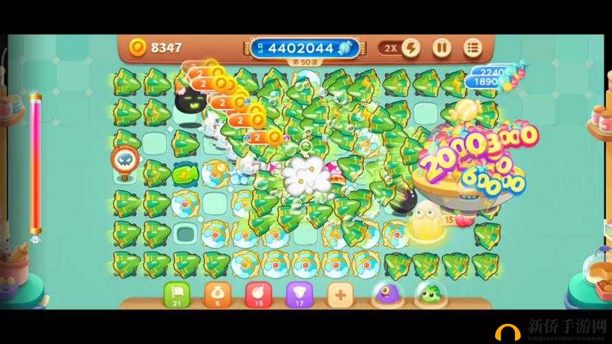 保卫萝卜 3 糖果布阵攻略详解