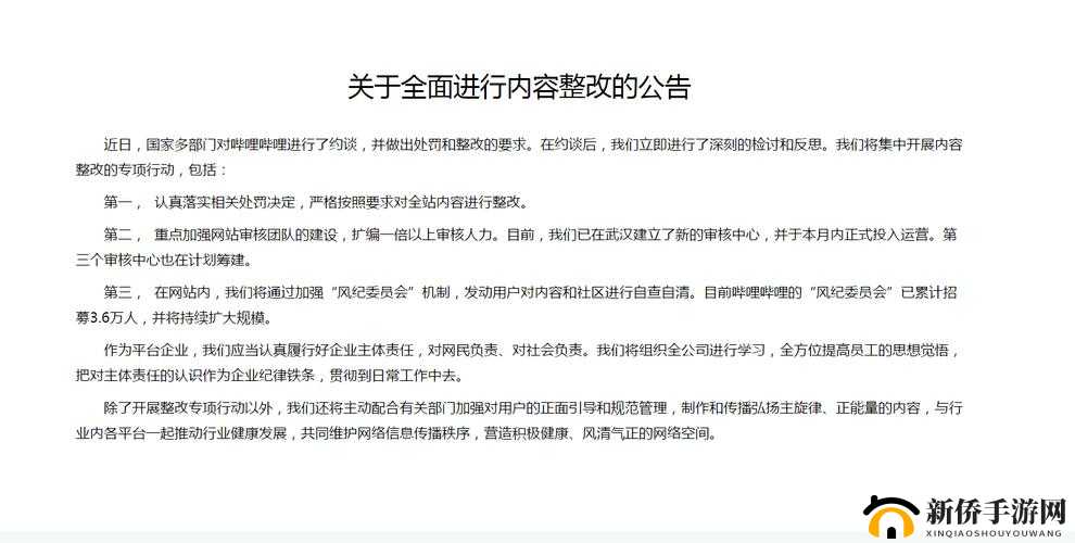 爽一区二区三区将下架整改：进行全面整顿