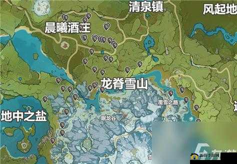 原神探索：桦木全地图分布热点指南