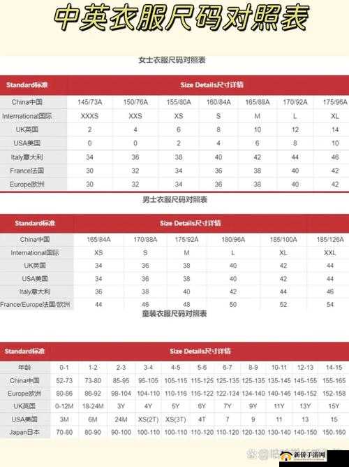 欧码 XL 是亚洲还是美洲-两者尺码有差异