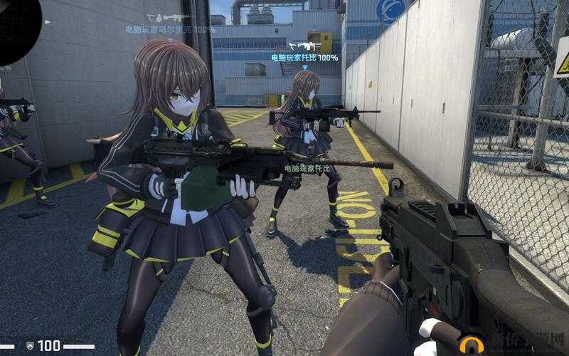 B站玩 CSGO 女孩的精彩游戏之旅