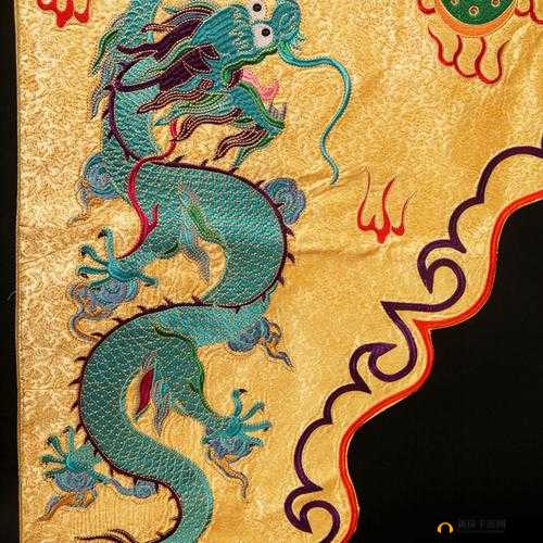 佛帐潮绣凸浮双龙耳帐：中华传统文化的瑰宝