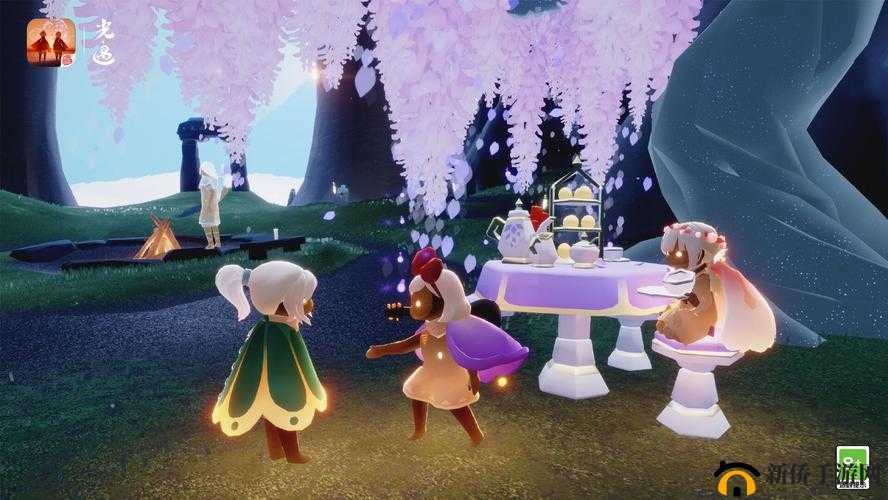 探索光遇雨林秘境：樱花树所在地揭秘