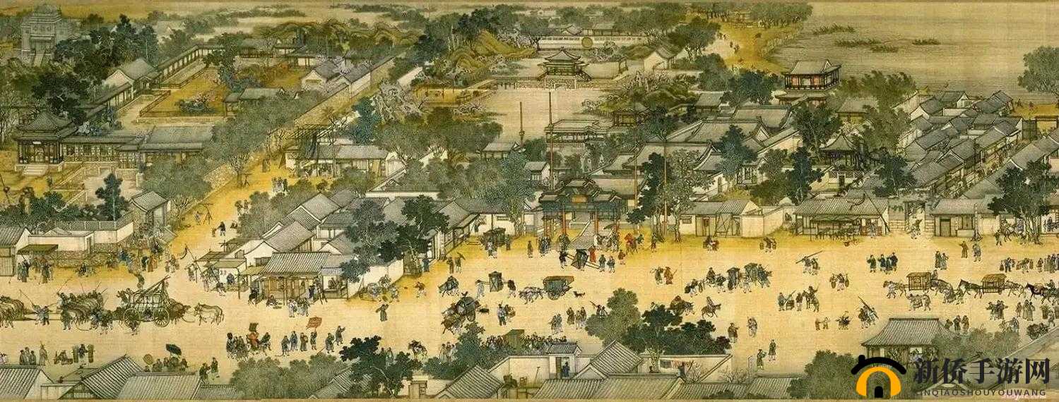 汴梁繁华再现：上河图精彩截图预览之城市繁华面貌