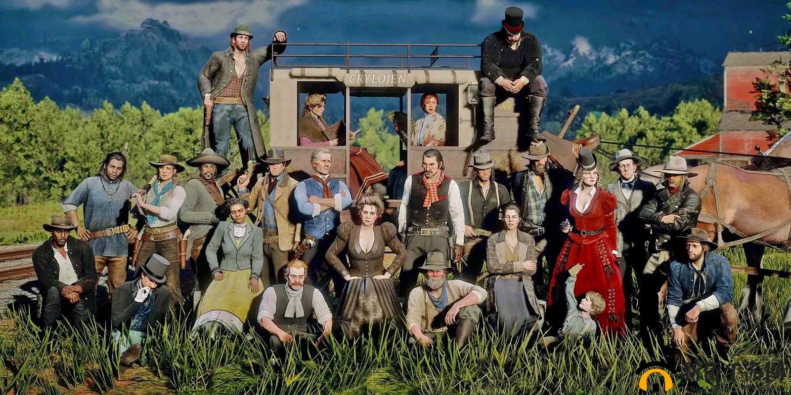 老年阿姨荒野大镖客背后的传奇故事