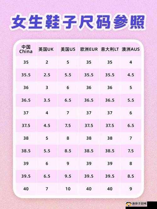 欧洲尺码日本尺码专线图片：尺码对比新视角