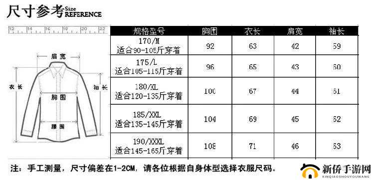 日本 M 码换成中国码是多大：服装尺码转换指南