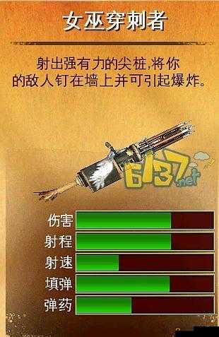 六发左轮游戏攻略之女巫属性详细全面介绍