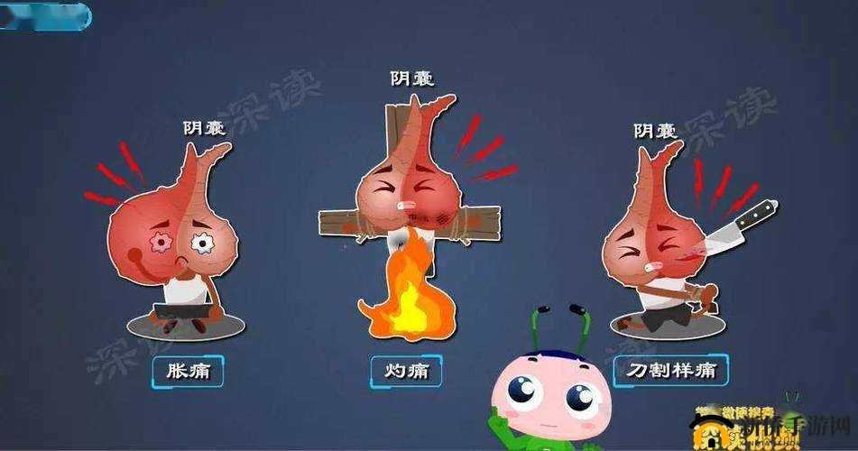 男生小蛋蛋疼的可能症状：红肿、疼痛、坠胀感