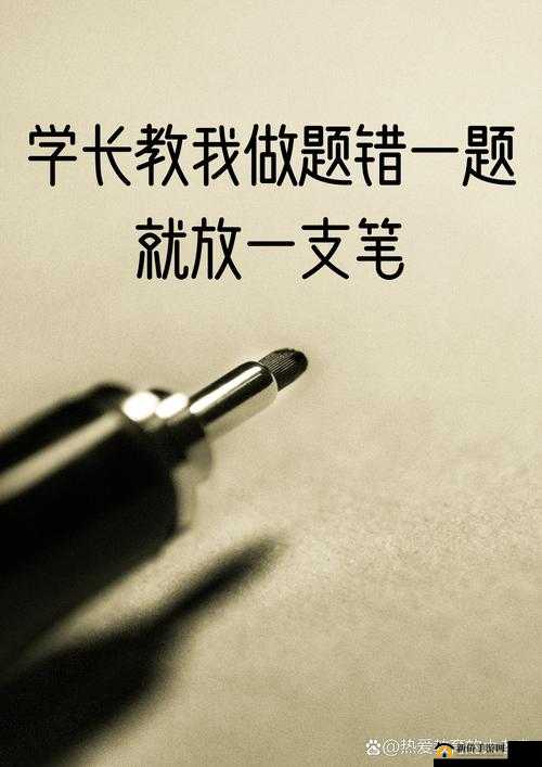 作业 PLAY 错一题一支笔：这是什么惩罚