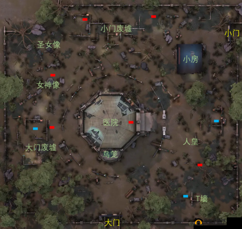 第人格圣心医院地图全解析：废弃医院的秘密与探险之旅