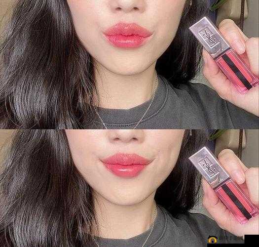 YSL 蜜桃色 774：打造温柔甜美妆容