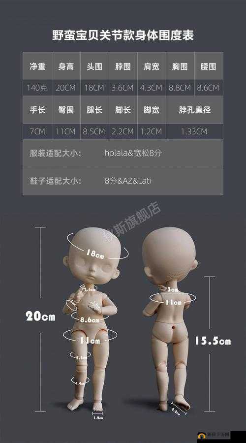 八寸的娃娃有多大：尺寸解析与直观展示