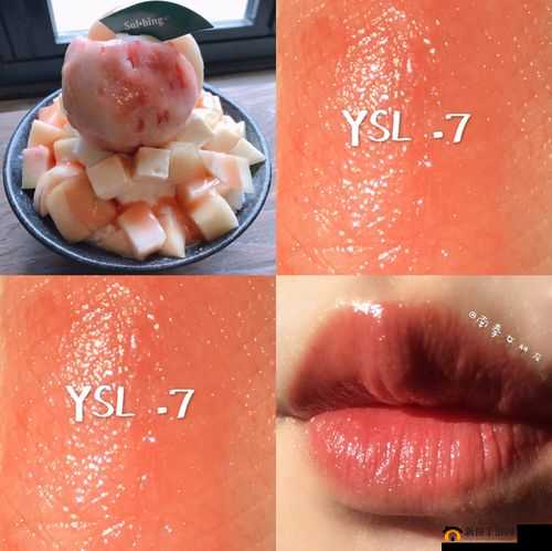 YSL 蜜桃色黄：魅力唇色新选择