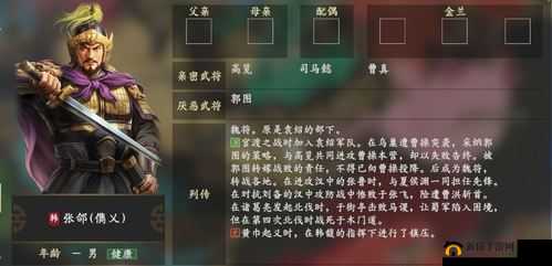 《少年国志：张郃深度解析》