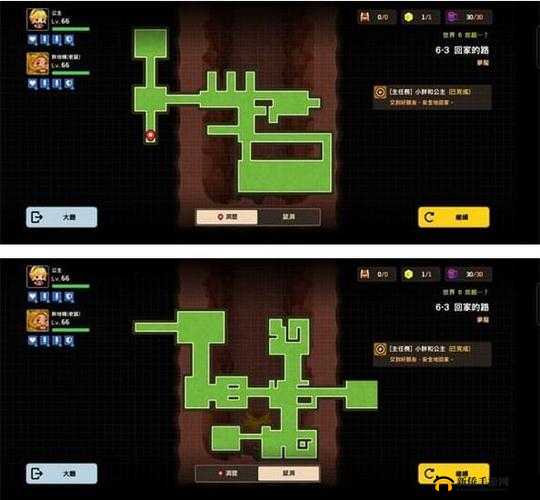 坎公骑冠剑噩梦6-3回家路星全收集攻略：详细步骤与技巧分享