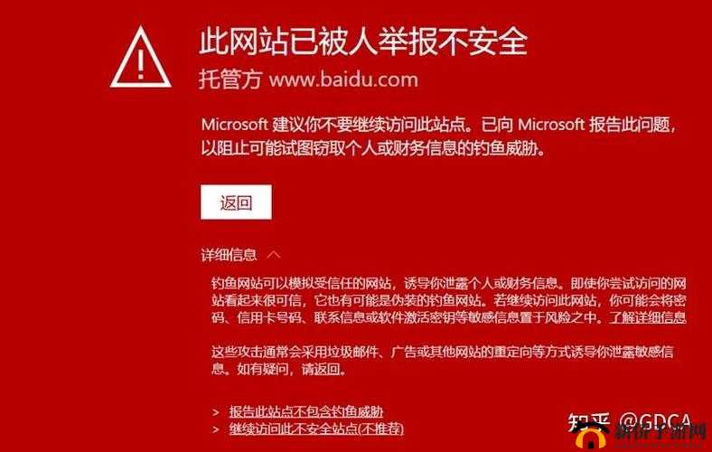 浏览器直接进入网站的注意事项：安全问题不容忽视