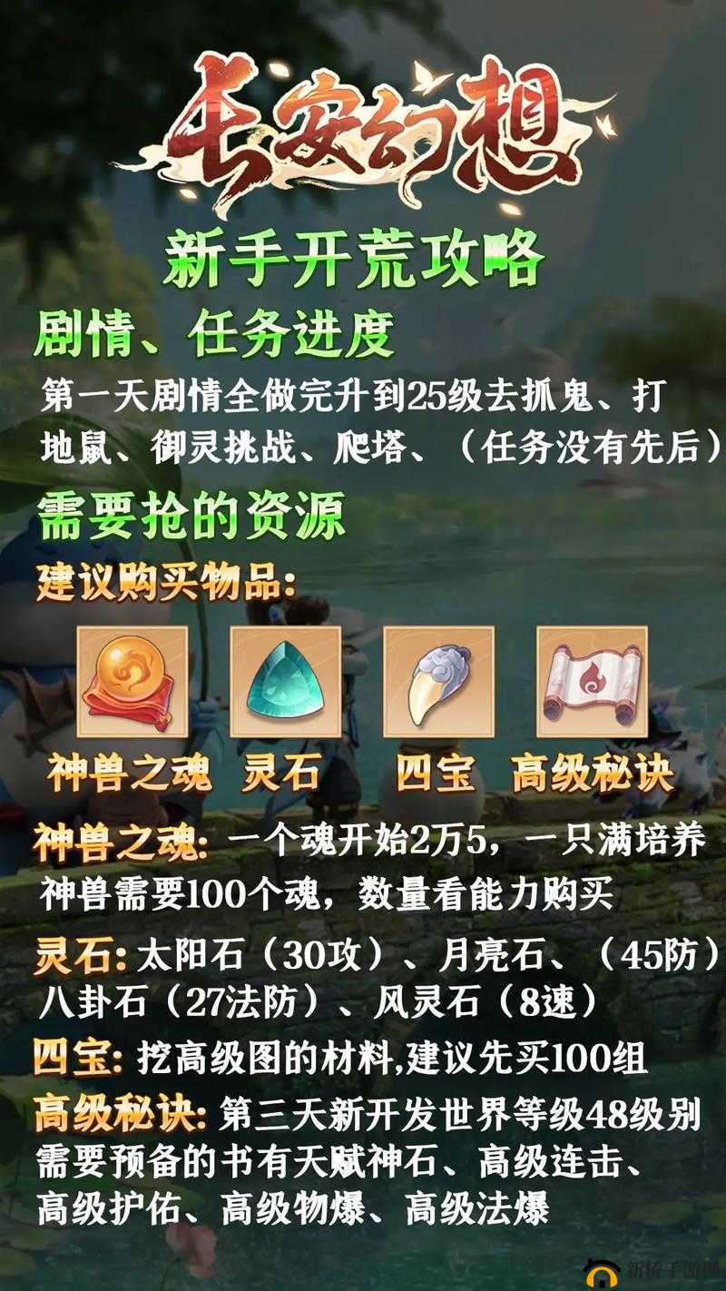 长安幻想古灵技能加点攻略指南——古灵技能点配置与加点解析