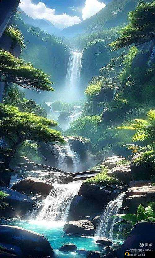 水帘白瀑如饥似渴：大自然的雄浑乐章
