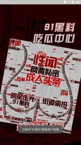 91 黑料吃瓜网：带你揭秘精彩瓜事