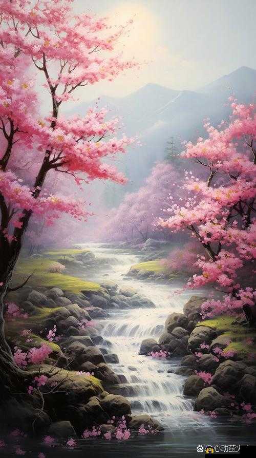 母亲的桃花源里流水：那片美好而令人向往的景象