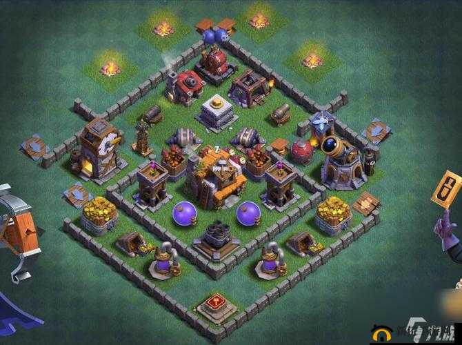 部落冲突夜世界初六3200杯高效防龙宝策略，必备防御阵型全面分享