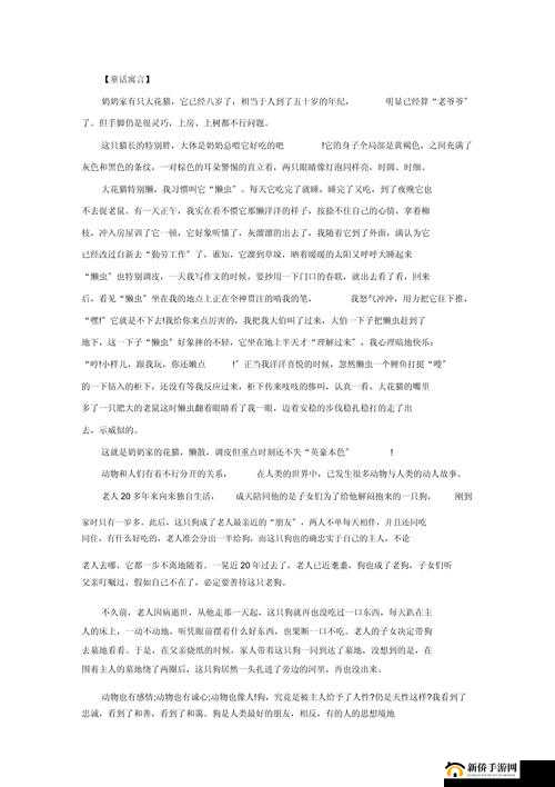 欧美人与动物-它们之间奇妙的联系和独特故事