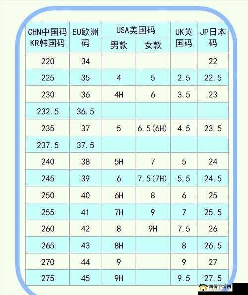 欧洲尺码日本尺码专线 22348：提供精准尺码服务的专业专线