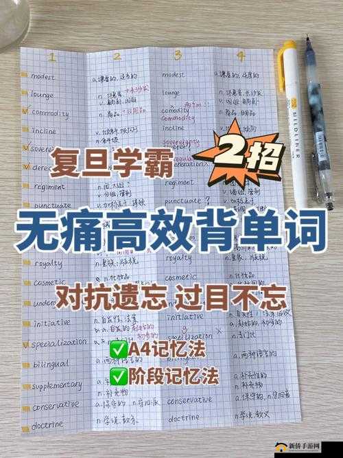 坐在学霸的棍子上背单词：别样高效的学习方式