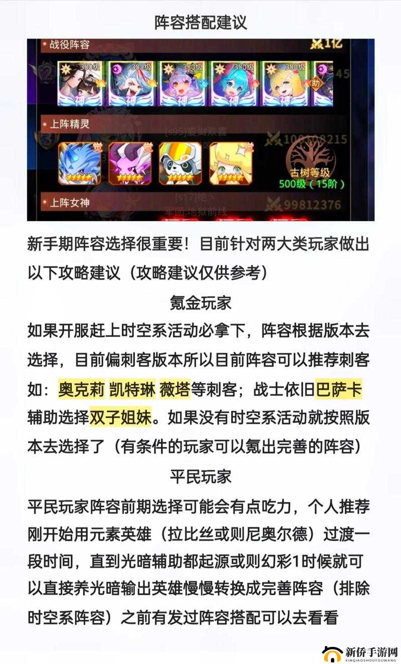 爱琳诗篇游戏深度解析，自然阵容构建策略与实战操作指南