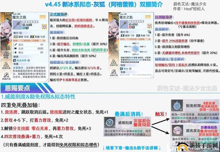 幻塔游戏中奶妈角色阵容搭配策略及玩法技巧深度解析