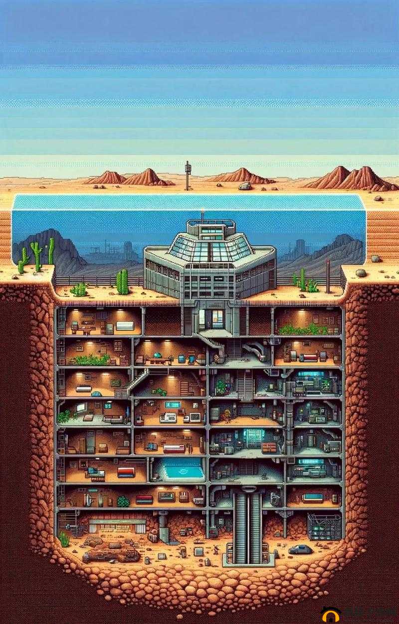 像素危城，创意求生所外形设计新灵感，打造独特末日避难所