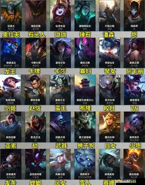 英雄联盟中路英雄深度剖析，多样类别展现独特风采，各领游戏风骚