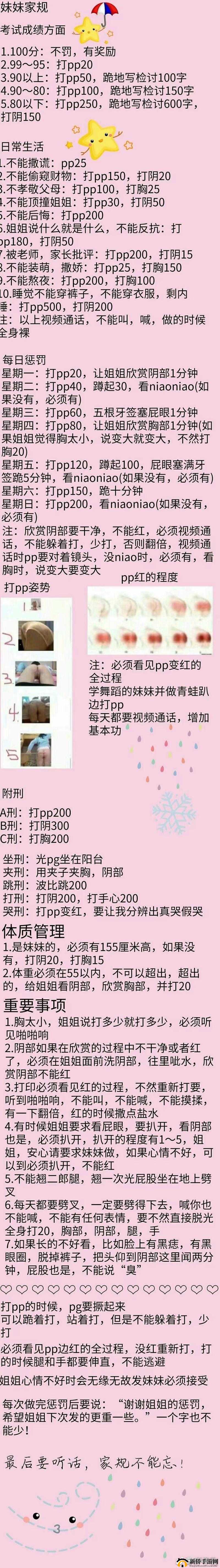 持续一周 SP 惩罚期内容要求：严格执行各项规定不得懈怠