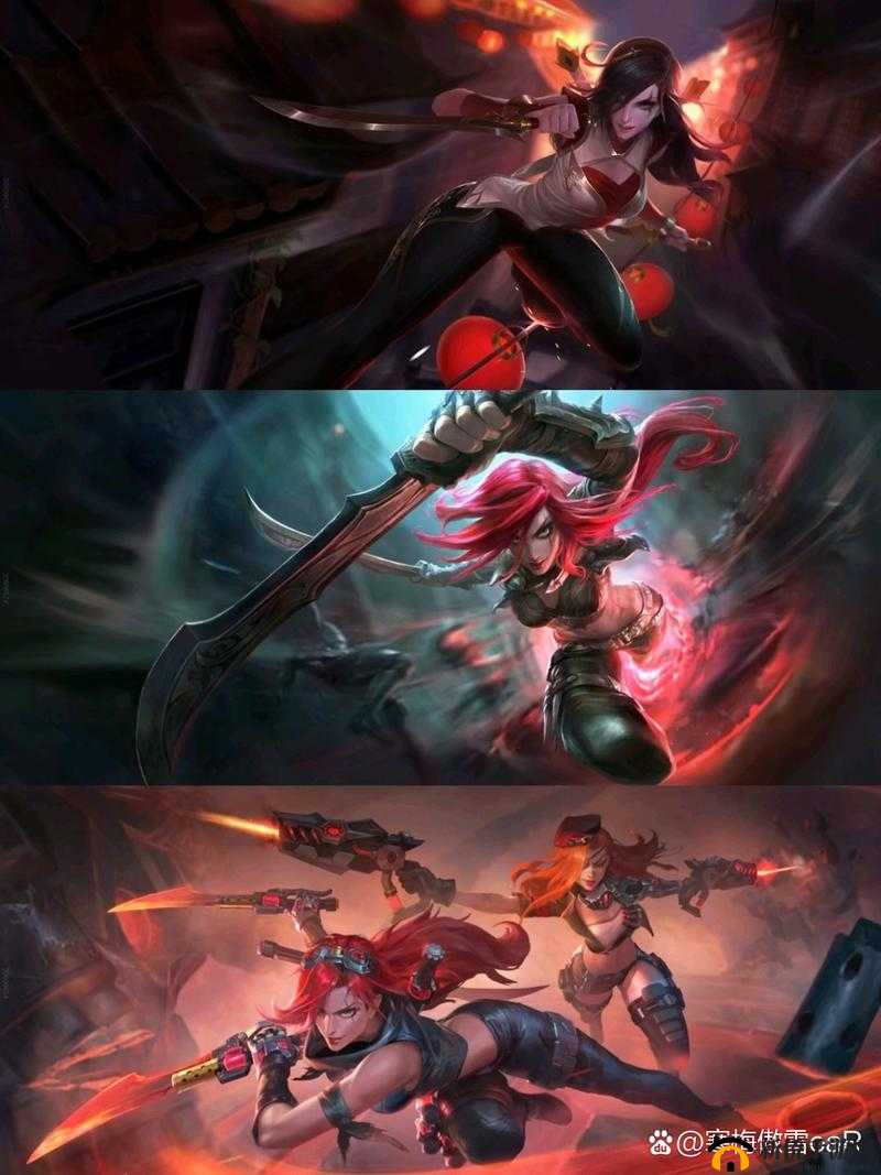 英雄联盟手游，卡特琳娜团战收割技巧全解析，助你成为战场收割机