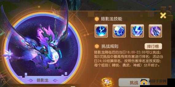 梦幻西游手游深度攻略，揭秘暗影龙高效通关秘籍与技巧