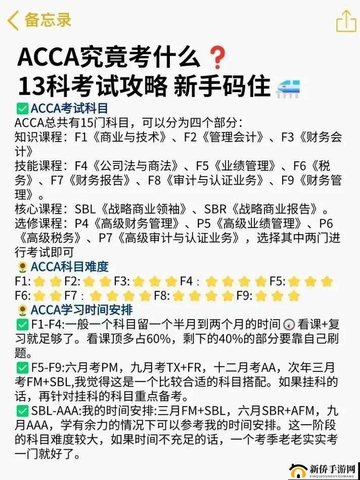 ACCA少女课视频2024排名再次被抢，揭秘最新热门课程及学习攻略