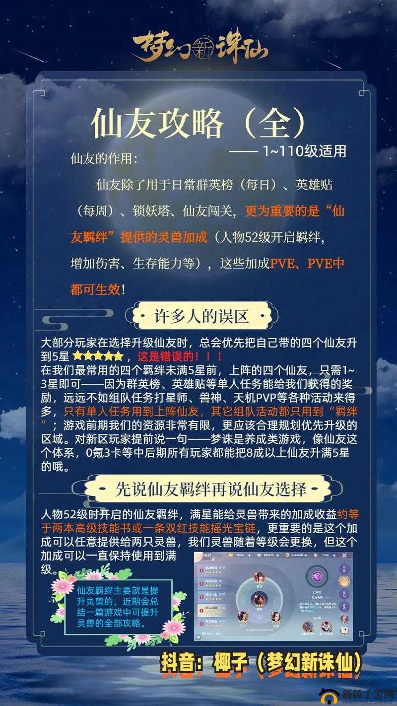 梦幻新诛仙深度解析，仙友培育的全面策略与高效技巧指南