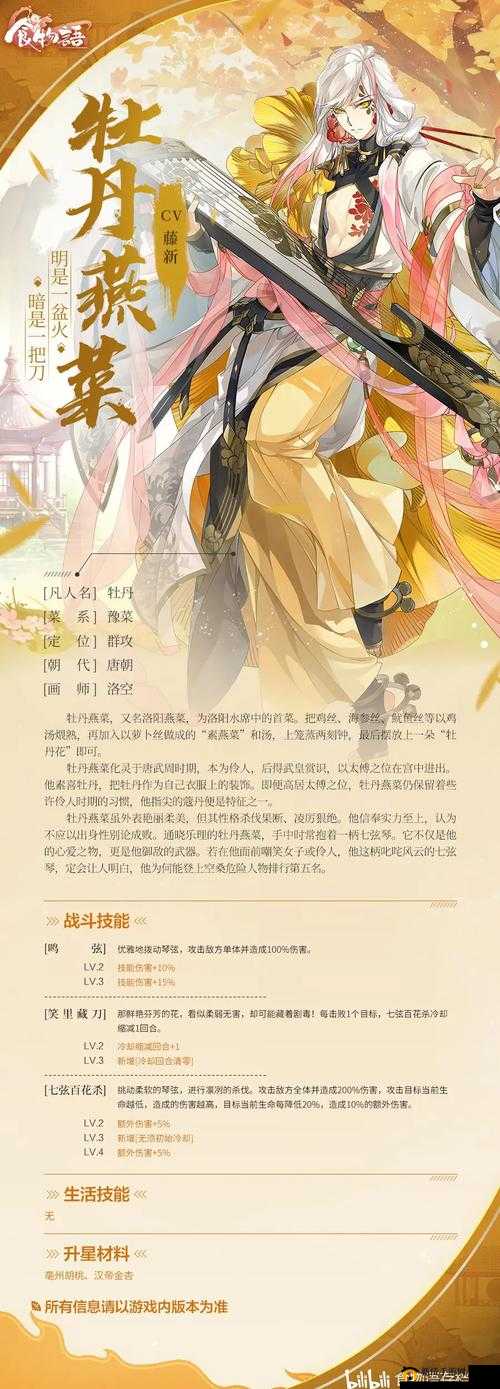 天香白冀技能究竟有多强？食物语新食魂技能效果全面预览