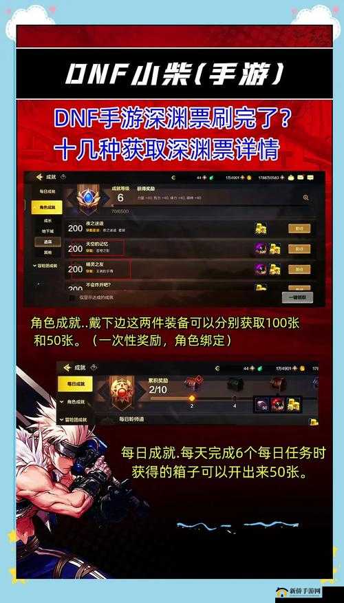 DNF手游深渊派对邀请函怎么获取？全面解析入场门票多样途径