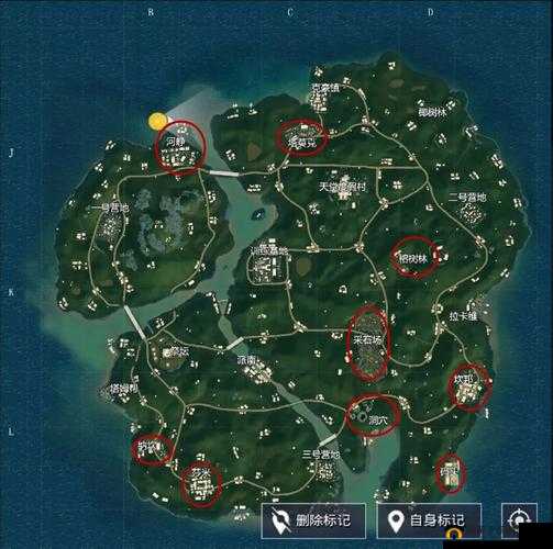 和平精英雨林图资源争夺战，如何选择最佳落点制定致胜策略？